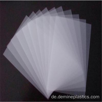 0,5 mm klare Polycarbonatfolie Schutzfolie aus Kunststoff